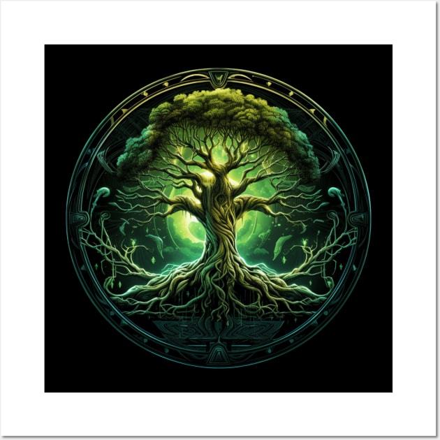Yggdrasil (Tree of Life) Wall Art by RUNES ARE OUR ROOTS